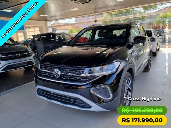 VOLKSWAGEN T-CROSS 1.4 250 TSI TOTAL FLEX HIGHLINE AUTOMÁTICO